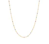 ISCBAFYX Collar Cadena Colgante Hombres Mujeres Joyas Rainbow Aceite de Goteo Collar Boho Cabello Desnudo para Mujeres Diario versátil