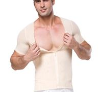 ISCBAFYX compresión Gynomástica Hombre Camisa Chaleco Entrenamiento de la Camiseta para el Cuerpo.