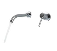 ISCBAFYX Elegante Grifo de baño de Montaje en Pared de latón u2013 Grifo Monomando Caliente y Mezclador con Boquilla integrada para bañera y Fregadero Elegante (Color 12)