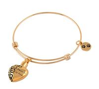 ISCBAFYX Grabado Siempre en mi corazón, Pulsera de urna Conmemorativa con Estampado de Pata, corazón Redondo de Amor, Pulsera de urna de cremación, joyería Ajustable