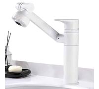 ISCBAFYX Grifo de Cocina Ajustable | Grifo para Fregadero de Metal de 2 Modos con Filtro aireador: baño doméstico y para Uso doméstico con Estilo