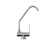 ISCBAFYX Grifo Grifo para Fregadero de Cocina Grifos para Ventanas cepillados Grifo purificador para Fregadero de Cocina con rotación de 360 Grados Se Adapta a Sistemas de ósmosis inversa 1/4