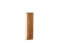 ISCBAFYX Lámpara de Pared, lámpara de Pared LED de 230 V, mesita de Noche de Madera, luminaria para Dormitorio, Aplique Rectangular, luz de Lectura, Luces de Proyecto (L-luz Blanca)