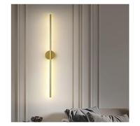 ISCBAFYX Lámpara de Pared, lámpara de Pared, Tira Larga, luz de Pared LED para Interiores, lámpara de astigmatismo para cabecera de Aluminio, Apliques de Pared para Techo, lámparas MI-NI, luz montada