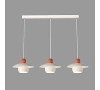 ISCBAFYX Lámparas de araña, lámparas Colgantes Mesa de Comedor Lámpara Colgante Lámpara de 3 Luces 36 W Iluminación Colgante Arte 100 cm, 39,37 Pulgadas de Largo