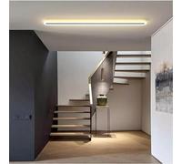 ISCBAFYX Lámparas De Pared Apliques Lámpara De Pared Dormitorio Tira Larga Aplique De Pared Lineal Aluminio Fondo Interior Aplique De Pared para Mesita De Noche Pasillo Escalera Iluminación del Hotel