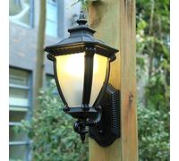ISCBAFYX Lámparas de Pared Apliques Luz de Pared Exterior Impermeable Linterna de Pared Exterior Luces de jardín Luces de Puerta Tótem (Debajo del Brazo-s)