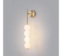 ISCBAFYX Lámparas de Pared Apliques Luz de Pared LED Aplique de Globo Lámpara de Pared de Cobre, Accesorio de iluminación de Montaje en Pared geométrico Lámparas de Pared para decoración de Sala de