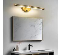 ISCBAFYX Lámparas de Pared Luces Brazo oscilante Ajustable con Perilla Acabado en Cromo Pulido Pantalla de Tela para Dormitorio Sala de Estar Hotel para Dormitorio