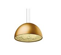 ISCBAFYX Luz de Colgante de Techo de Resina de semicírculo Tradicional decoración Redonda de Arte Redondo Cámaras Coloridas E27 Lámpara de colgación Comercial de hogar para un Solo Cabeza Ajustable