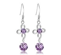 ISCBAFYX Pendientes Colgantes, Pendientes de Estilo Nacional, Pendientes de joyería con Nudo Salvaje Largo Rojo para Mujer