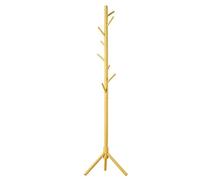 ISCBAFYX Perchero de Madera para árbol de Pasillo, Perchero para Dormitorio, un Solo Poste, Entrada para el hogar, Pasillo, Dormitorio, para el hogar, Oficina, Pasillo (Color: E)