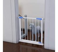 ISCBAFYX Puerta de Escalera de Seguridad para bebés expandible