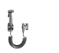 ISCBAFYX Pulverizador de Grifo para bidé de Inodoro de Mano, Juego de rociador de baño de Acero Inoxidable, Cabezal de Ducha de Mano, autolimpieza, sin punzón (Amarillo)