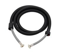 ISCBAFYX Rociador de bidé de Mano Negro, Ducha, baño, Cocina, Inodoro, Ducha, Grifo portátil, Chorro Shattaf de jardín (Solo Manguera)