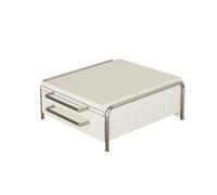 ISCBAFYX Soporte para microondas Que Ahorra Espacio con cajón, Estante para Panadero para organización de la Cocina, Estante de Almacenamiento para encimera, Estante para Colocar sobre el microondas,