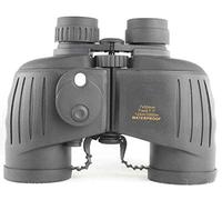 ISCBAFYX Telescopio, binoculares Impermeables, 7X50 de Alta definición, visión Nocturna con luz de Espejo y telescopio de Alcance con brújula