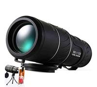 ISCBAFYX Telescopio monocular Alta Potencia 50x52 Lente óptica con Zoom de Doble Enfoque Telescopio monocular Binoculares Lentes con Recubrimiento múltiple Lente óptica de Doble Enfoque Binoculares
