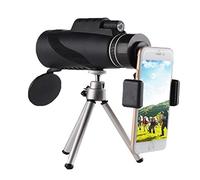 ISCBAFYX Telescopio monocular Telescopio de aumento de alta potencia 50x60 Zoom monocular Binoculares potentes Catalejo profesional para exteriores para adultos Observación de aves Binoculares al aire