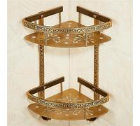 ISCBAFYX Toallero Juego de Accesorios de baño de latón Antiguo y Aluminio, Gancho para Bata, Soporte para Papel, toallero, Cesta de jabón, Grifo de baño, toallero Doble