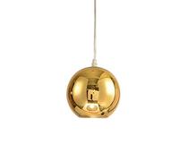 ISCBAFYX Tradicional Lujo E27 sin Fuga luz Candelera Vidrio Europeo Moderno Cabeza Un Solo Restaurante Ligero Comenta Contador la Sala Estar Decructor lámpara de Techo Decorativo: