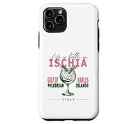 Ischia La vida es mejor en el Golfo de Nápoles Mediterráneo Italia Carcasa para iPhone 11 Pro