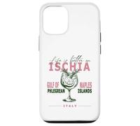 Ischia La vida es mejor en el Golfo de Nápoles Mediterráneo Italia Carcasa para iPhone 12/12 Pro