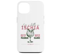 Ischia La vida es mejor en el Golfo de Nápoles Mediterráneo Italia Carcasa para iPhone 13