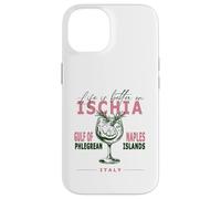 Ischia La vida es mejor en el Golfo de Nápoles Mediterráneo Italia Carcasa para iPhone 14