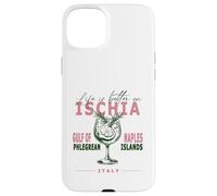 Ischia La vida es mejor en el Golfo de Nápoles Mediterráneo Italia Carcasa para iPhone 15 Plus