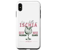 Ischia La vida es mejor en el Golfo de Nápoles Mediterráneo Italia Carcasa para iPhone XS Max