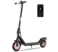 iScooter 8.5" Patinete Eléctrico Adultos Homologado DGT, 500W Motor, Autonomía De 20-25 KM, Máxima 25KM/H, Timbre, App, Frenado Doble, Plegable, Carga 120 KG, 13 KG