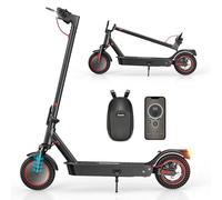 iScooter i9Max Patinete Electrico Adultos, Potencia Nominal 500W, Autonomía 40KM, App Control, MAX 25 KM/H, 10.4AH Batería, 10" Neumático, Carga De 120 KG, 4 Capas Amortiguación, 3 Modos De Elocidad