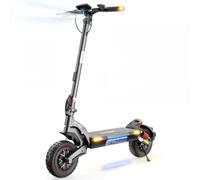 iScooter Patinete Eléctrico Adultos Todoterreno iX7 Pro Homologado DGT, 500W*2 Doble Motor, 15AH Batería, Autonomía 55-70KM, Cerradura Electrónica, Smart App, Carga 150 kg, 4 Modos de Velocidad 10"