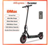 Scooter i9Max-patinete eléctrico de 10 pulgadas, Motor máximo de 500W, scooters de doble absorción i9Max