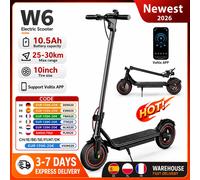Patinetes eléctricos W5/W6, 8,5/10 pulgadas, 350/500W, 36V7.8Ah, 30/35 km/h, 30 + rango, Control por aplicación, scooter eléctrico urbano para viajeros W6 500W 10.5Ah/10‘’