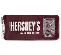 iscream Hershey's Chocolate Bar - Juego de almohadas de 17.5 x 7.75 pulgadas con mini almohadas de barra de chocolate