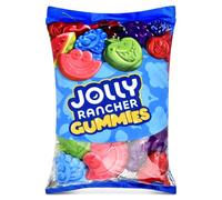 iscream Jolly Rancher Gummies - Juego de almohadas de 43 x 28 cm con mini almohadas de gomitas con forma de caramelo