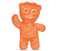 iscream Sour Patch Kids - Mini Almohada en Relieve de 21.6 x 15.9 cm, diseño de Personaje de Caramelo, Color Naranja