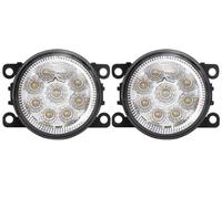 Isctxh Antiniebla 2 Piezas 30W H11 Lámpara Conducción Delantera DRL Conjunto Luz Antiniebla LED Coche Para Peugeot Para Boxer 290 295 2015-2018 2019(LH White)
