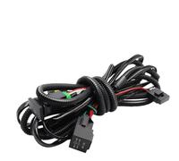 Isctxh Antiniebla 2 Piezas 30W H11 Lámpara Conducción Delantera DRL Conjunto Luz Antiniebla LED Coche Para Peugeot Para Boxer 290 295 2015-2018 2019(Harness Wire)