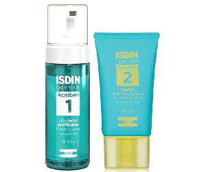Isdin Acniben Limpiador Purificante 150 ml + Control Brillos y Granos 40 ml