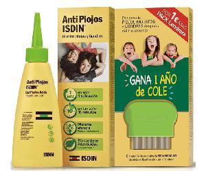 Isdin Anti-Piojos Elimina Piojos y Liendres 100 ml + Lendrera