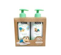 ISDIN Baby Naturals Rutina Baño Gel-Champú 400ml + Loción Corporal 400ml