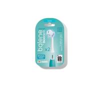 ISDIN Balene by Bexident® Duotech Recambio Cabezal Dureza Suave (2 unidades) | Limpia la Cara Interna y Externa de los Dientes a la Vez