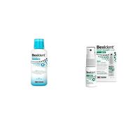 ISDIN Bexident Encías Uso Diario Colutorio, Previene el Sangrado y la Inflamación por Gingivitis, Higiene Bucal Diaria 1 x 250 ml & Bexident Fresh Breath, Uso Diario,Spray 15ml