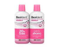 BEXIDENT COLUTORIO PARA DIENTES SENSIBLES LOTE DE 2 UN x 500 ML