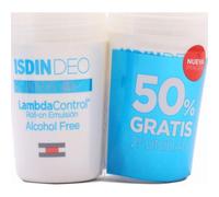 ISDIN Deo Lambda Control Intense 48h Alcohol Free Emulsión Roll-on 2x50ml