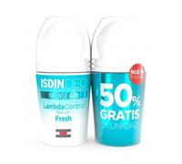 Isdin LambdaControl Fresh Desodorante Roll-on 2x50 ml