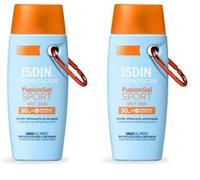 ISDIN - Fotoprotector Fusion Gel SPORT SPF 50+ - Protector solar Corporal, 100 ml (Paquete de 2)